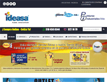 Tablet Screenshot of grupoideasa.com